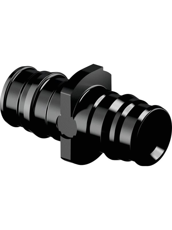Uponor q&e coupling ppsu black 16 mm