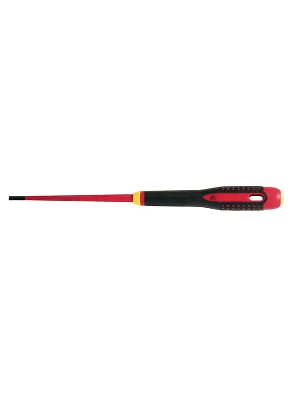 BAHCO 8255sl insulated ergo slotted screwdrivers with slim blades 1.2x6.5x150