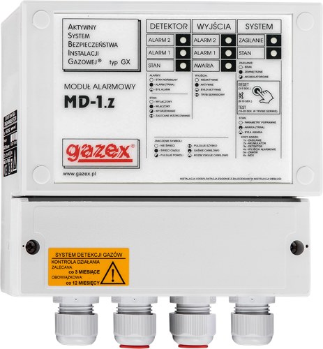 Steuermodul Md-1.z 1 Eingang, 230v Stromversorgung Mit Automatischer Notstromversorgung (ca. 1 Stunde)