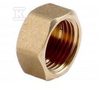 1" Gelber Messingstopfen