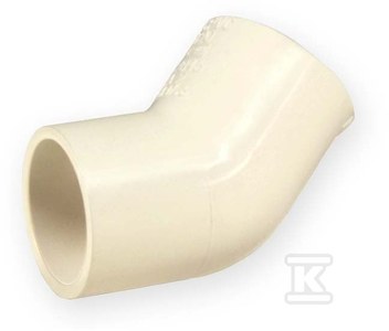 45°-winkelstück Kw/kw 3/4" Pvc-c