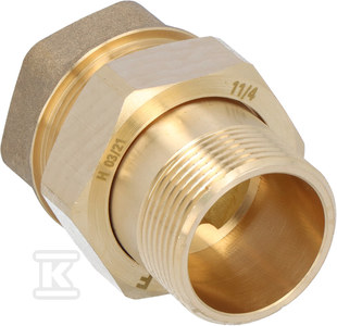 Messing-schraubanschluss 5/4" Gerade Mit O-ring