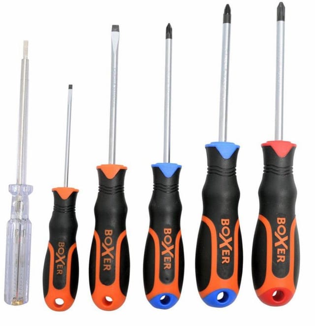 Boxer Screwdriver set 6 pieces
