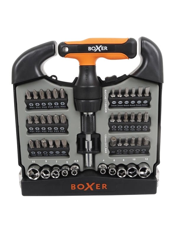Boxer Socket and bit set - 48 pieces