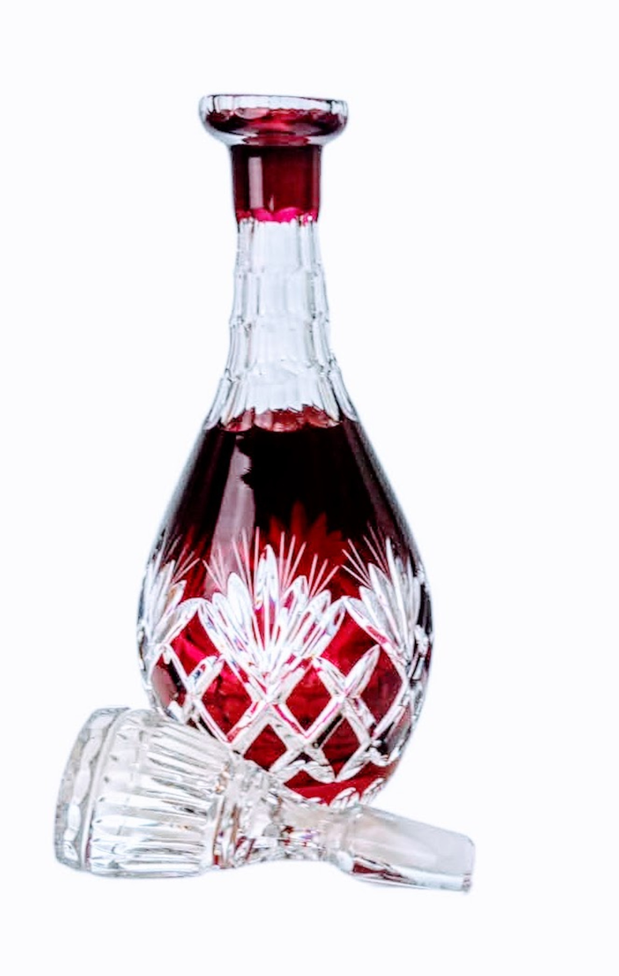 Ruby Crystal Karaffe 700ml Ananas