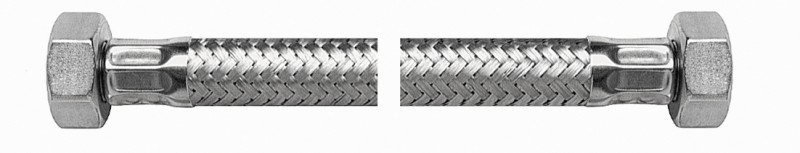 Viper Plus 3/8" Edelstahl-geflechtschlauch Mit W-w-gewinde - L 40