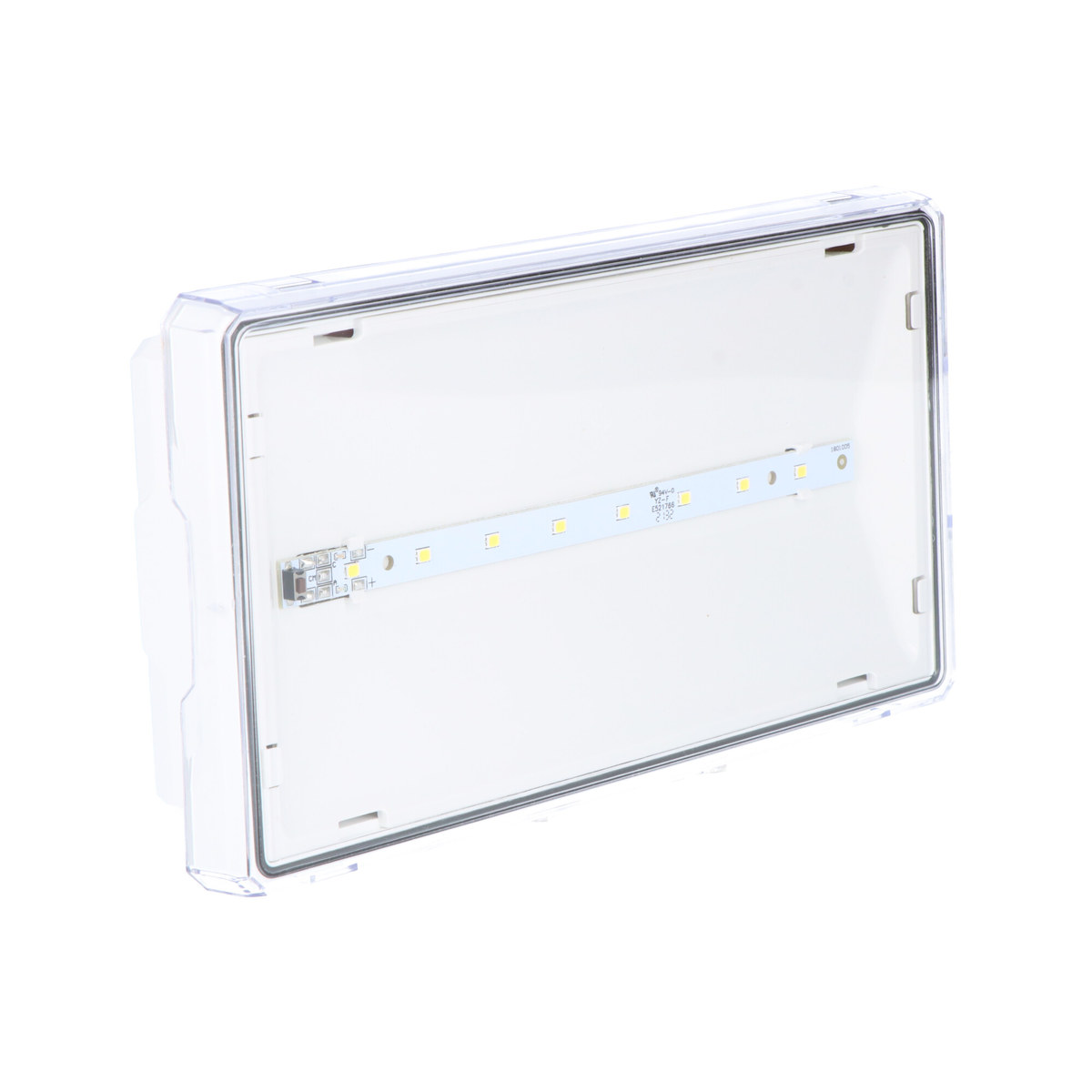 Notleuchte Mit Led-netzanschluss, Ausgang S 1w 6000k 3h, Testtaste