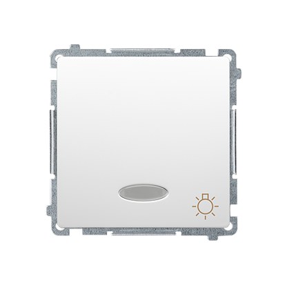 Lichttaste Mit Hintergrundbeleuchtung Bms1l.01/11 Basismodul Weiß