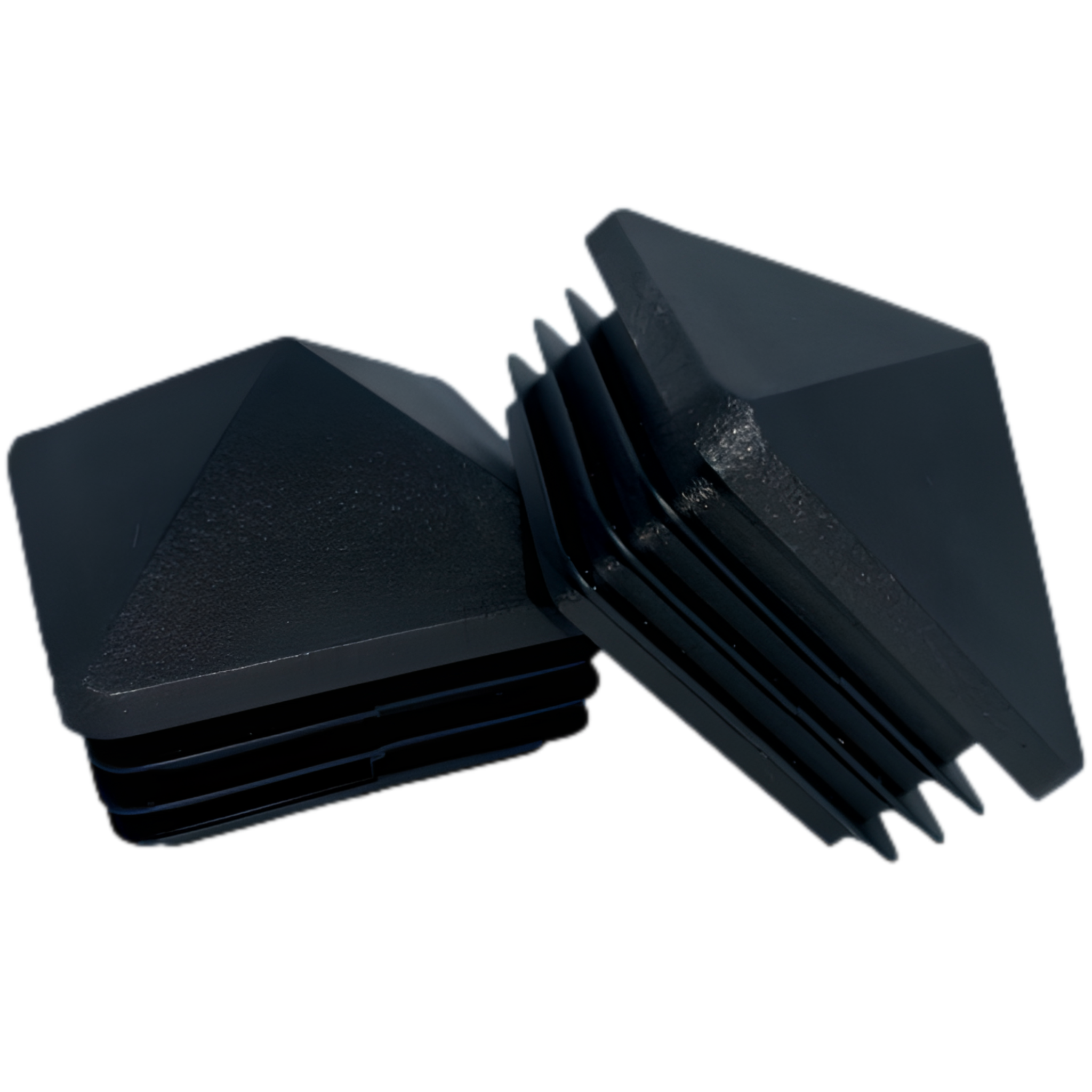 Briefumschlag-pfostenkappenprofil 50x50 Mm, 20 Stück, Schwarz