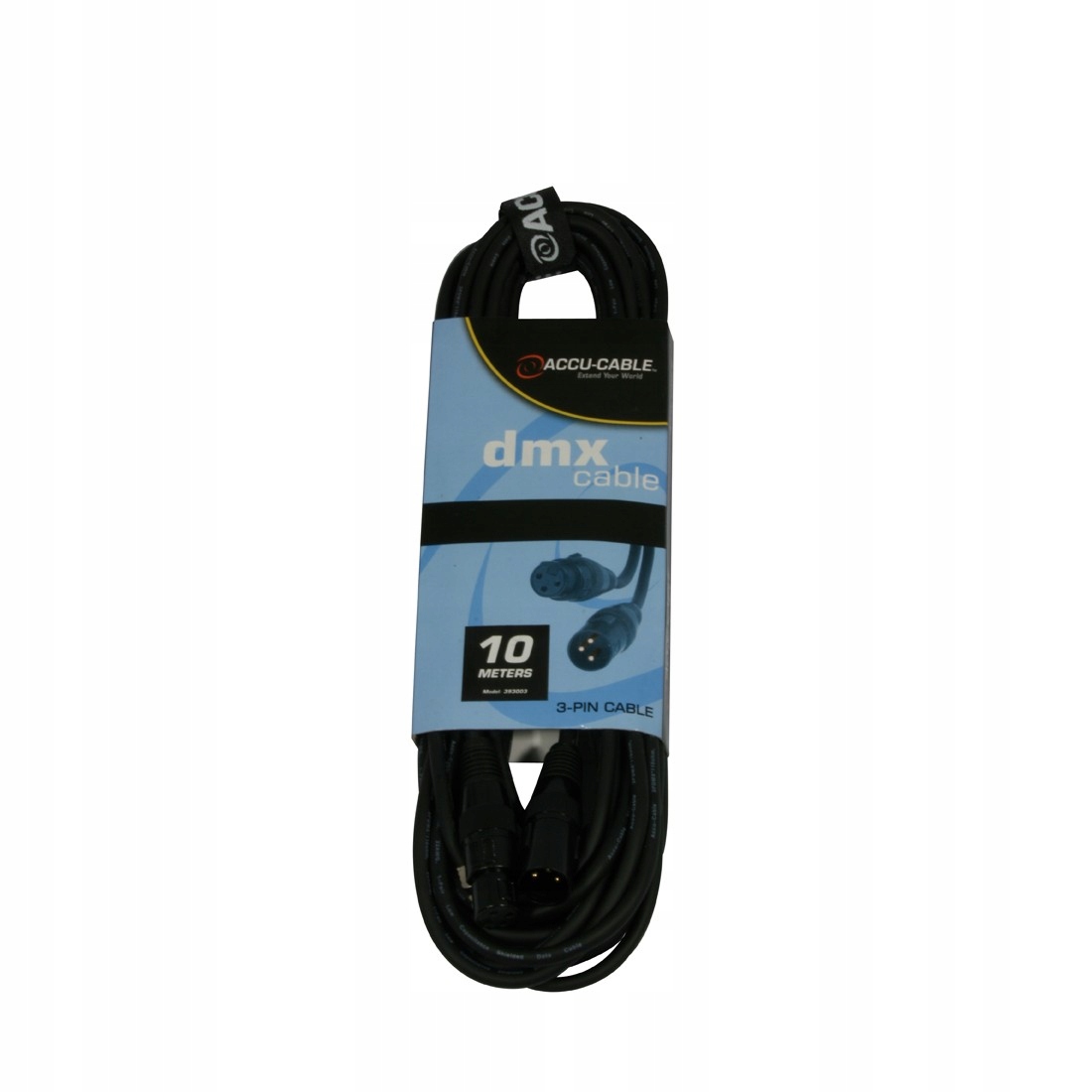 Accu-cable Ac-dmx3/10 - Dmx-beleuchtungskabel (10 M)