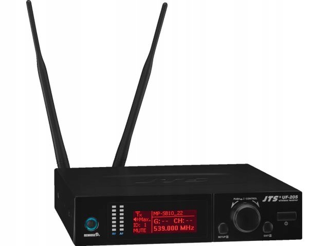 Jts Uf-20s/5 - Breitband-mehrfrequenz-uhf-pll-empfänger