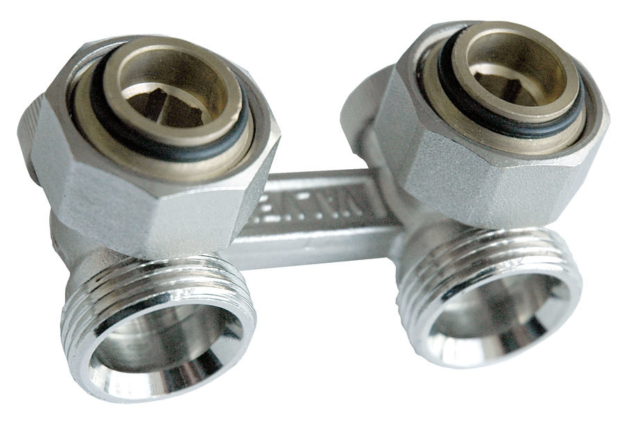 Fusion 3 Doppelwinkel-absperrventil Für Heizkörper