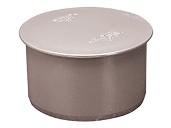Sanitärstopfen Pvc-ht 75, Für Interne Abwasserleitungen, Aschfarben