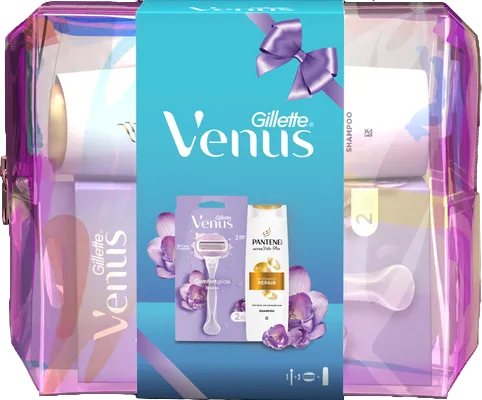 Gillette Venus Comfortglide Rasierer + Pantene Repair And Protect Shampoo 250 Ml (8700216617581)