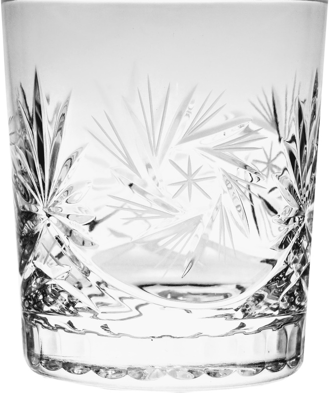 Marika Kristallluxus-set Aus Kristall-whiskygläsern „młynek“ 280 Ml – 6-teilig