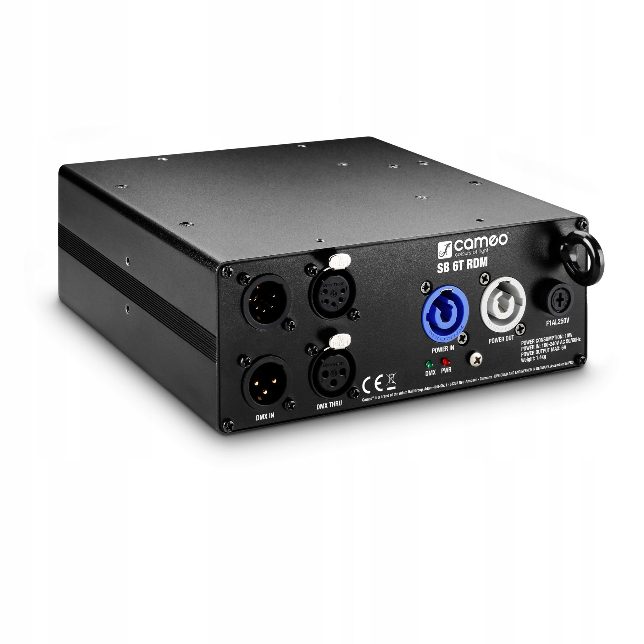 Cameo Sb 6 T Rdm - 6-ausgang Dmx/rdm Splitter/boost