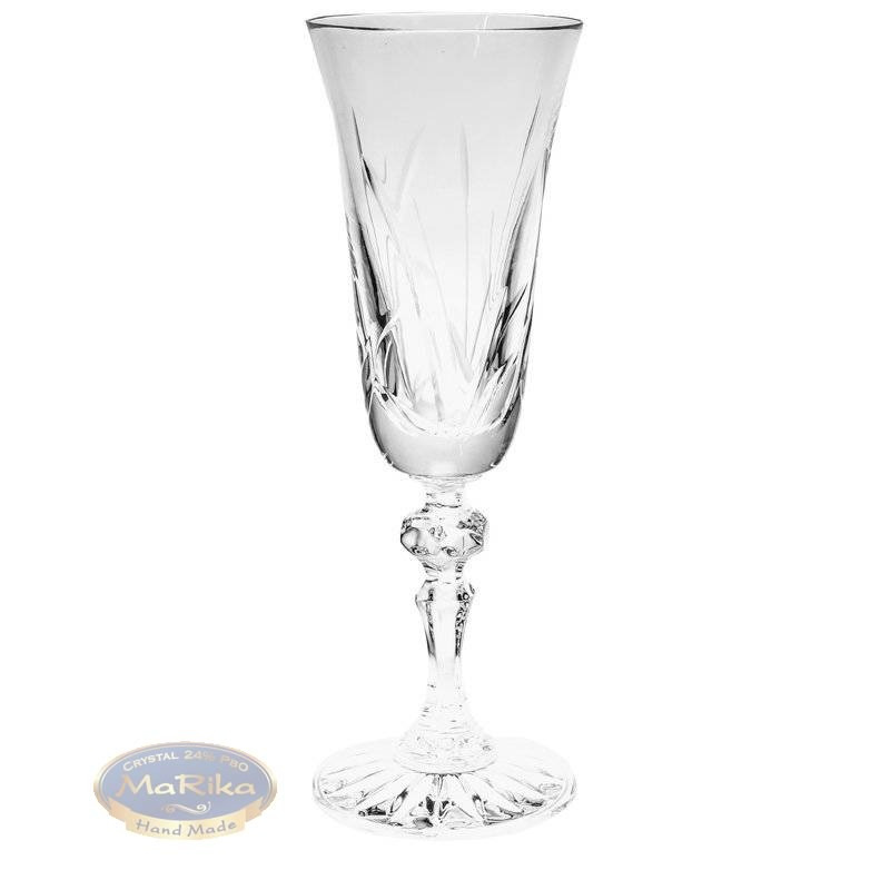 Kristall-champagnergläser 150 Ml Gefrorenes Blatt