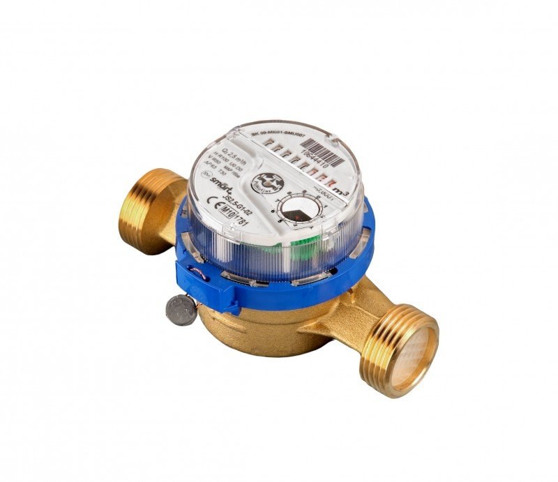 Js Kaltwasserzähler, Typ Js-02 Smart+, Dn20 (3/4"), Q3=4,0 M3/h, R100,