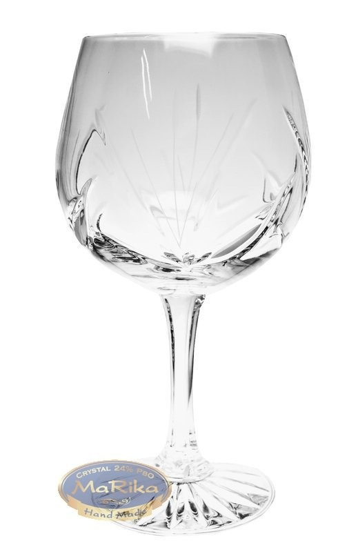 Kristallweingläser 500 Ml 6 Gefrorene Blätter