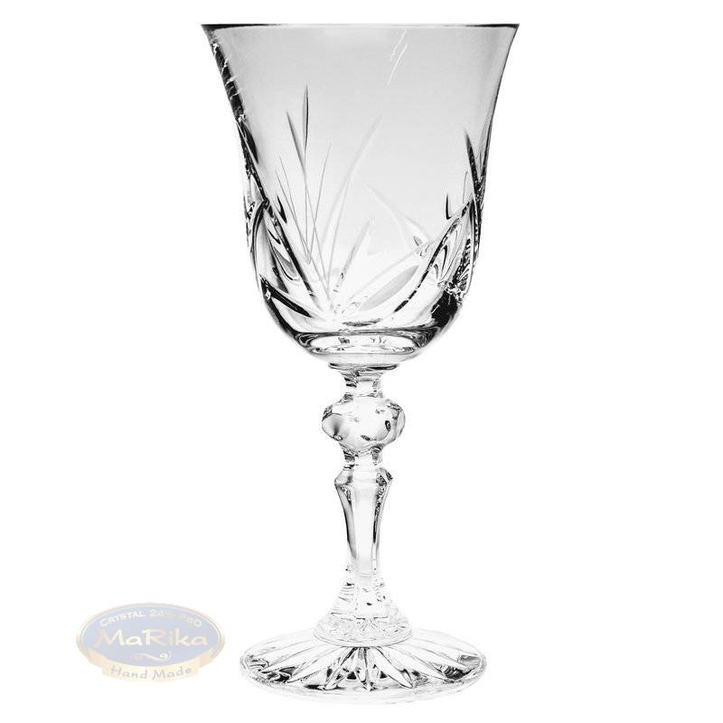 Kristallweingläser 220 Ml Frozen Leaf