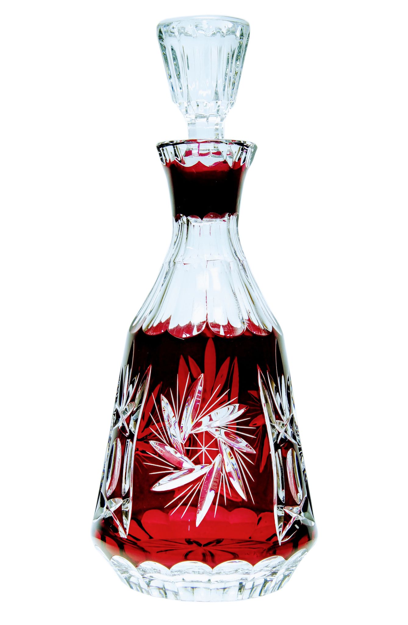 Ruby Crystal Vodka Karaffe Oliwka Grinder 500 Ml