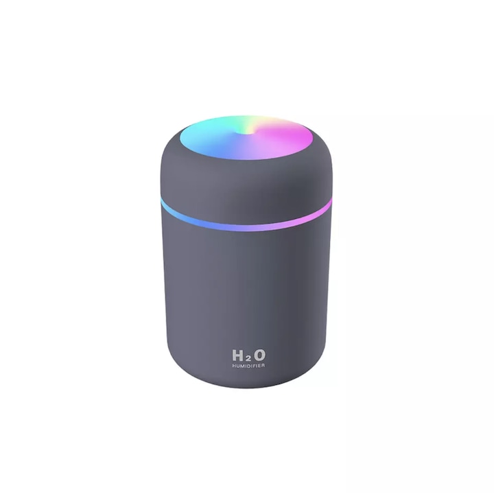 Echo 500 Ml Ätherischer Öldiffusor Für Zuhause, Yoga, Büro, Spa, Schlafzimmer, Kinderzimmer, Aromatherapie Mit Ultraschall Und Aromen, Luftbefeuchtungsfunktion, Duftöl, Fernbedienung, Led-licht Und Ti