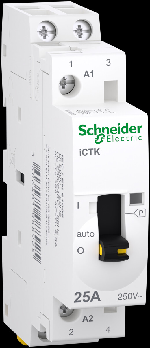 Modulares Schütz Mit Handsteuerung, Acti9 Ictk50r-25-20-230 25a 2no 50