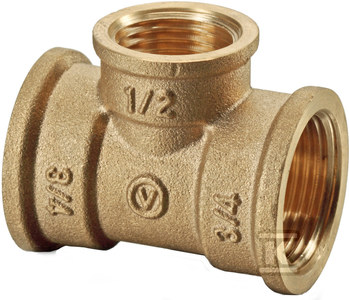 T-stück Mit 3/4"-messinganschluss