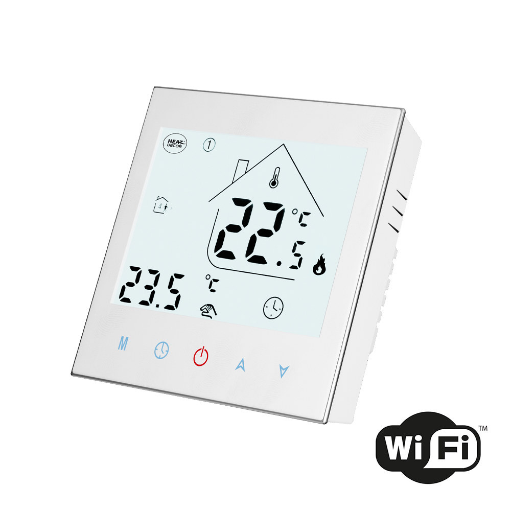 Programmierbarer Thermostat Hd-t1000.w Mit Wlan-funktion – Weiß