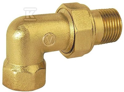 Kühleranschluss Winkel 1" Messing