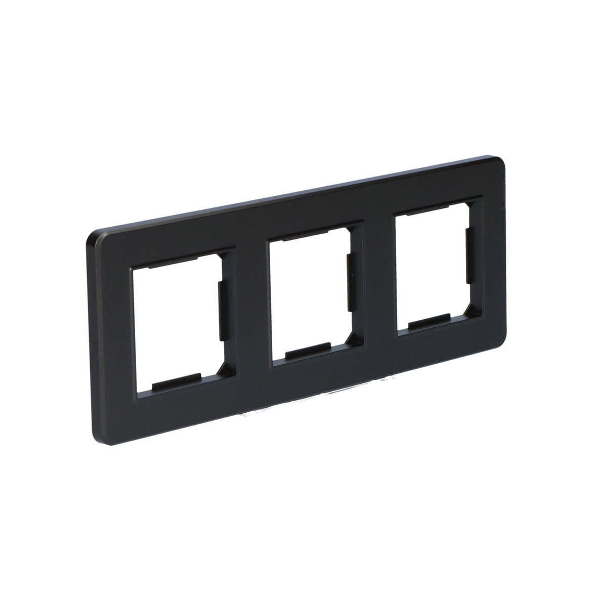 Dreifachrahmen, Kunststoff, Schwarz, Online-sortiment