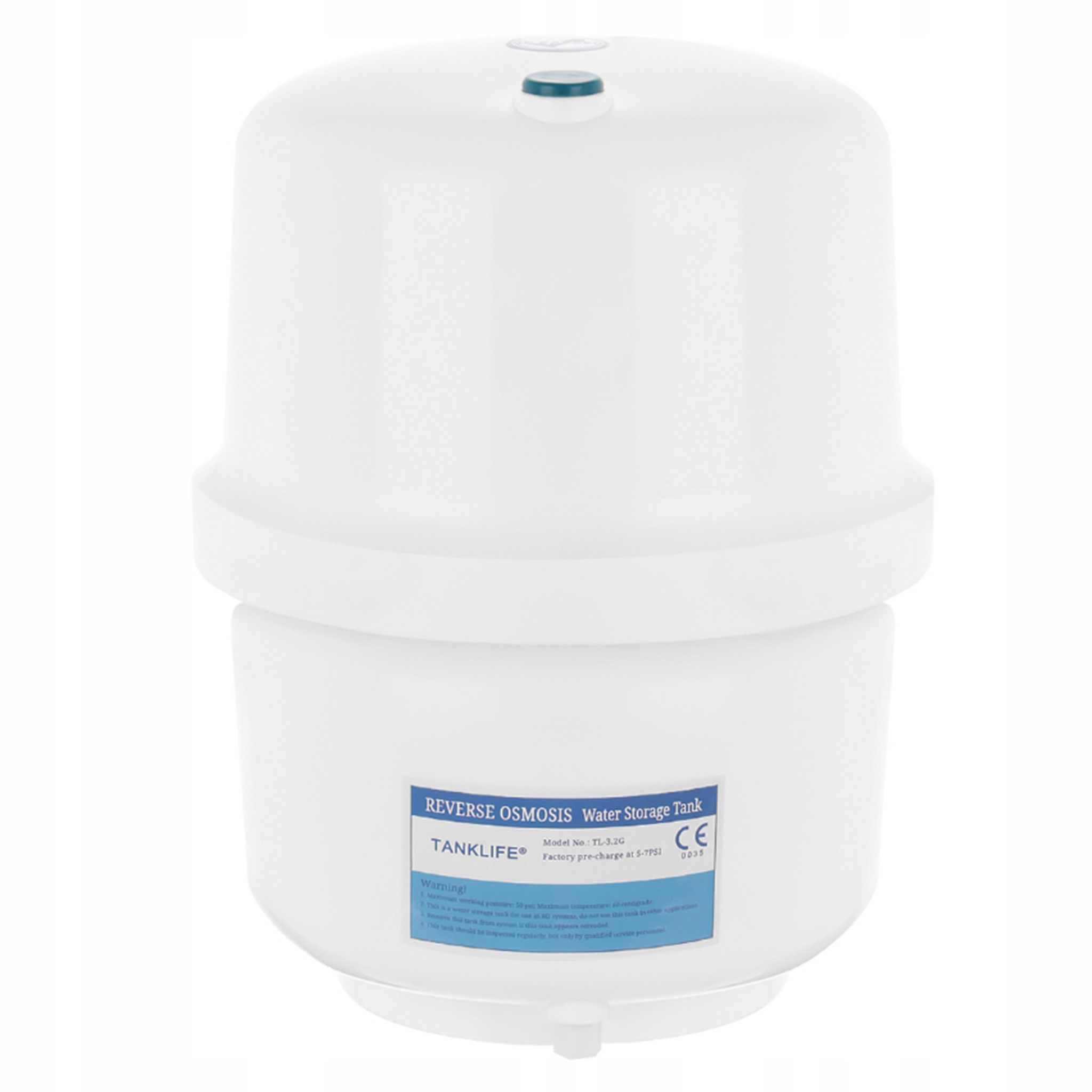 Osmosetank 12 L Osmosewasserfilter Ro5 Ro6 Ro7 Ro8 3,2 Gallonen