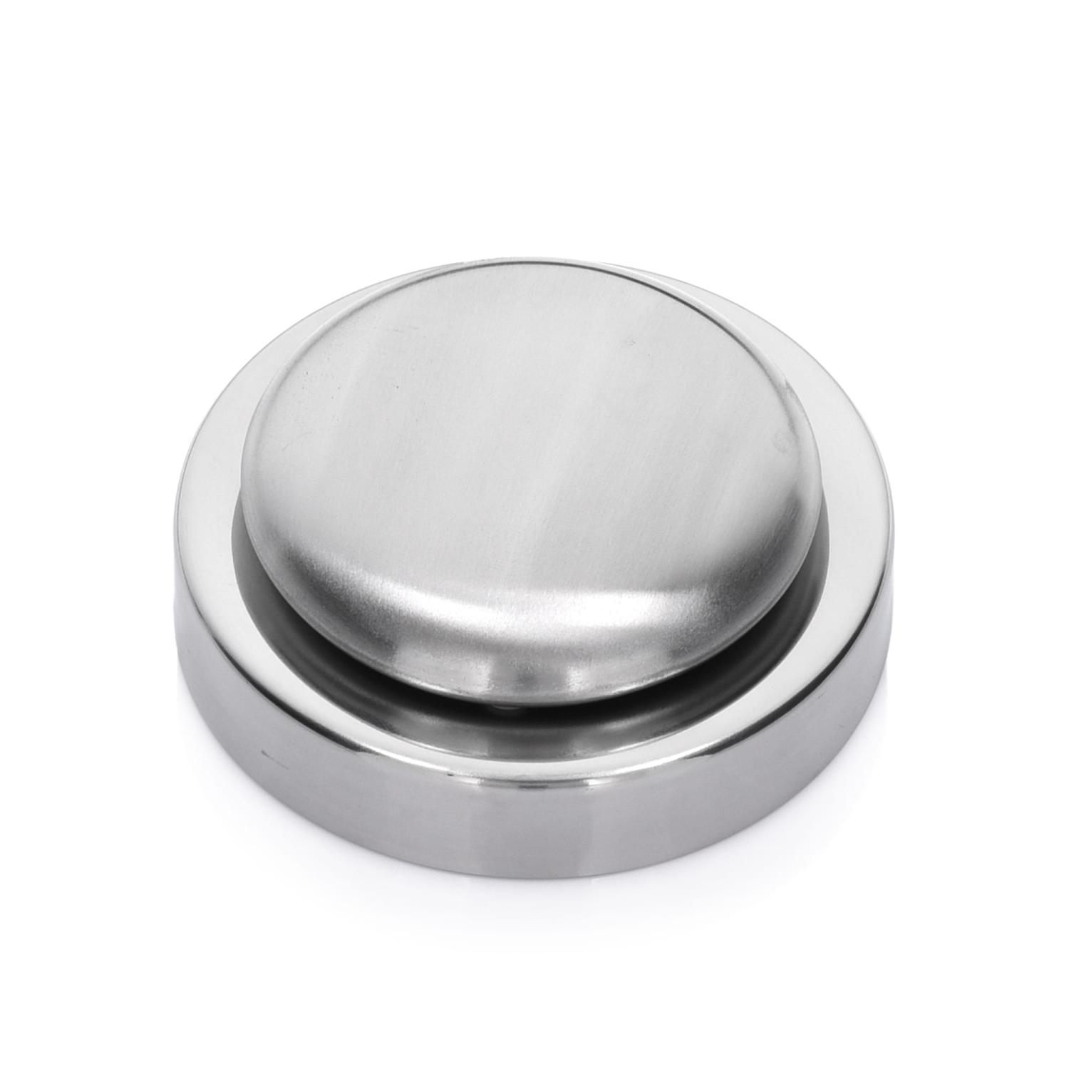Duka Basic Steel Geruchsneutralisierende Seife Mit Seifenschale