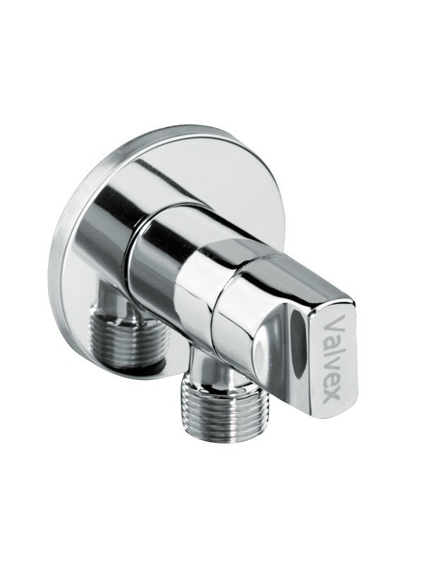 Eckventil Mit Keramikkopf, Strit Chrom 1/2"-3/4