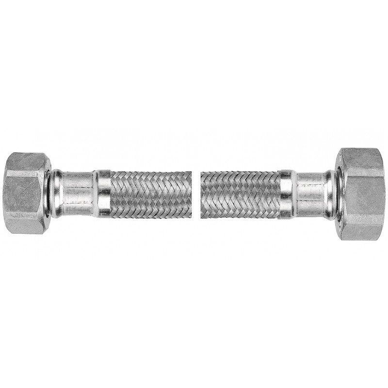 Stahlflexschlauch 60 Cm 1/2" Innengewinde-innengewinde Online-dichtung