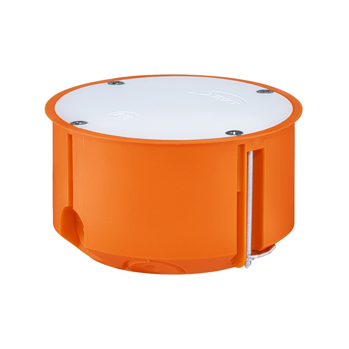 Unterputzdose Aus Gips, Mit Schrauben, Orange P 70f