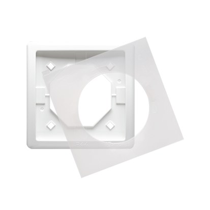 Einzelrahmen Ip44 Bmr1b/11 Basismodul Weiß