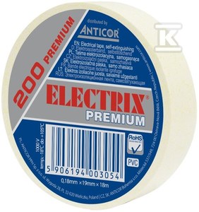 Electrix 200 Premium Weißes Isolierband