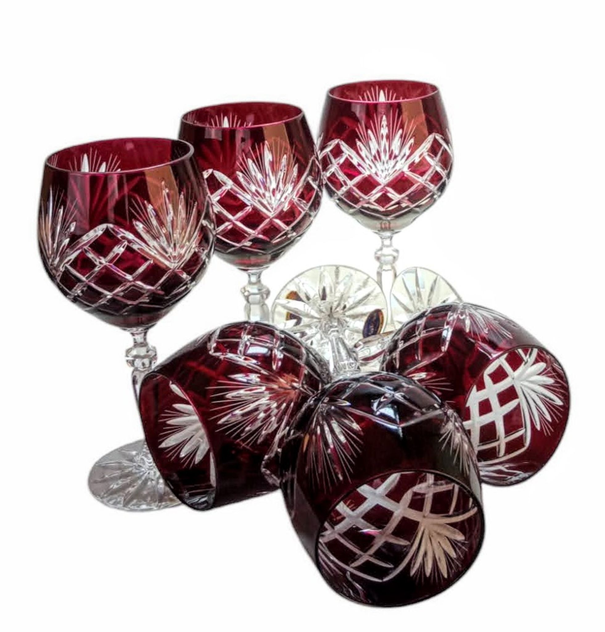 Ruby Crystal Weingläser 280 Ml Ananas