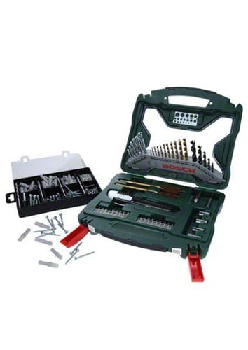 Bosch BOR-/BITSSÃT X-LINE 50 DELE M/SKRUER