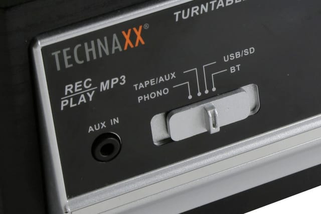 TECHNAXX TX-22+ - audio system - Plattenspieler Schwarz