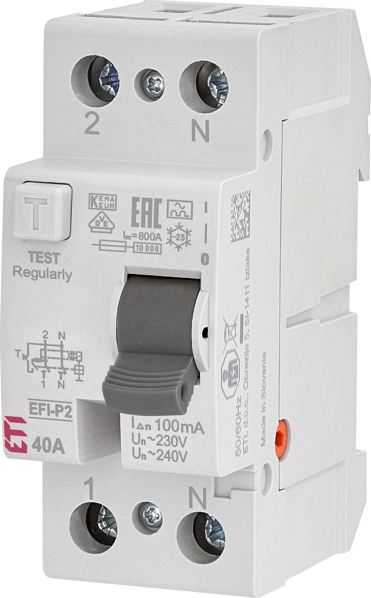 Efi-p2 A 40/0,1 Differenzialschutzschalter