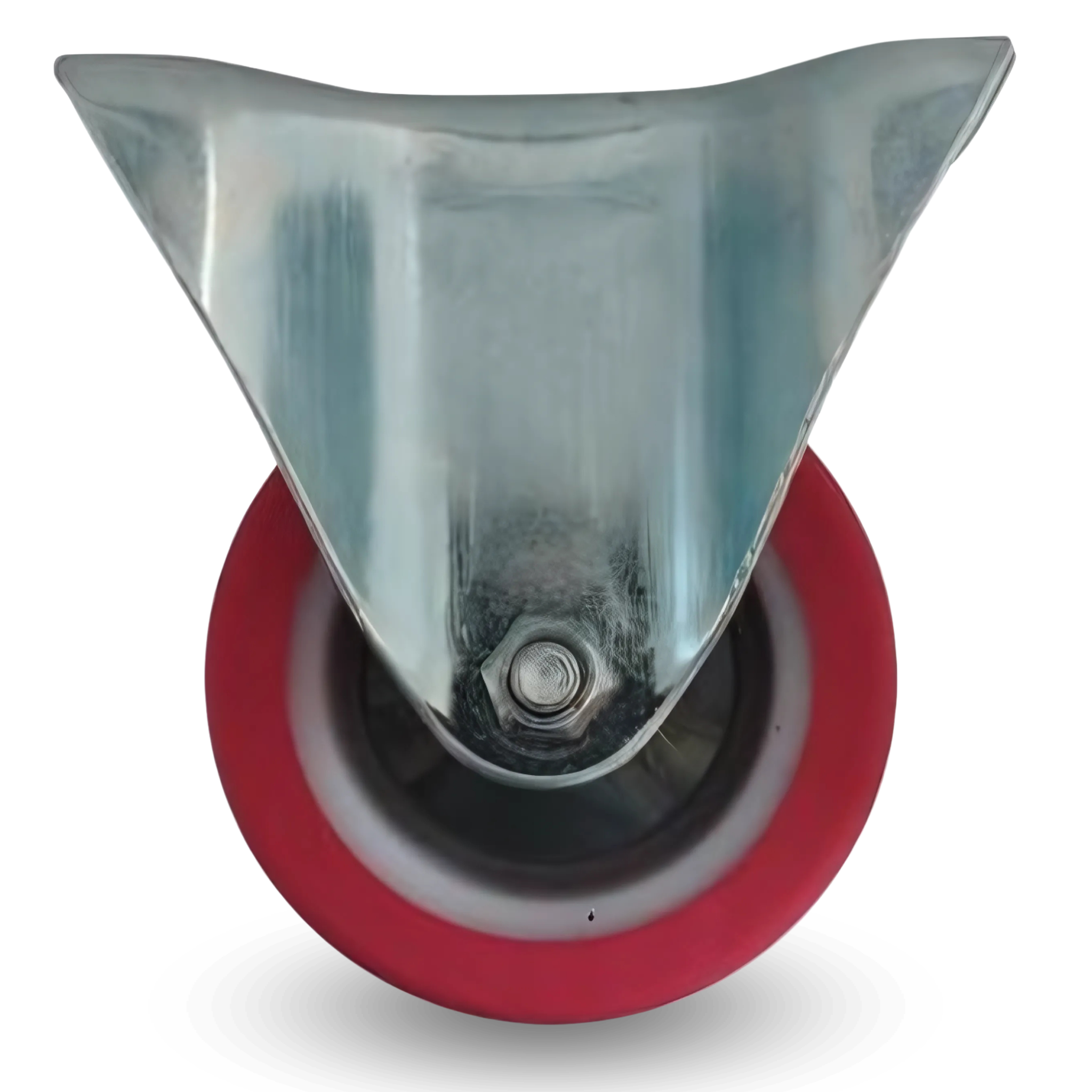 Feste Laufräder 80 Mm 150 Kg Fppu 0801 Rot Polyurethan