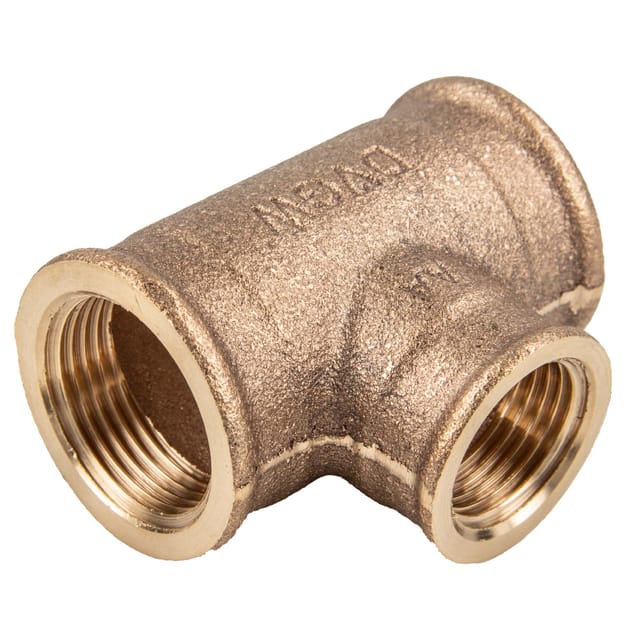 Viega Tee 1 1/2" x 1/2" x 1 1/2" gunmetal