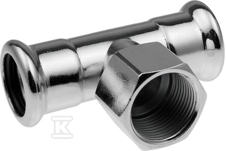 Press-t-stück Mit Gw-stahl 66,7xrp3/4x66,