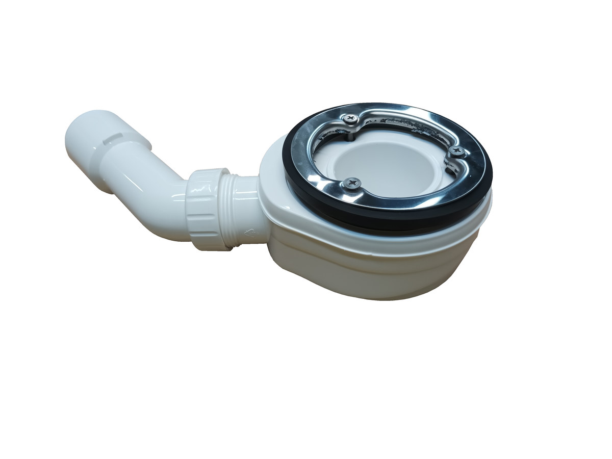 Ultraflache Duschwanne Mit Siphon 90 Mm, Höhe 60 Mm, Reinigung Von Oben, Ohne Kniebereich