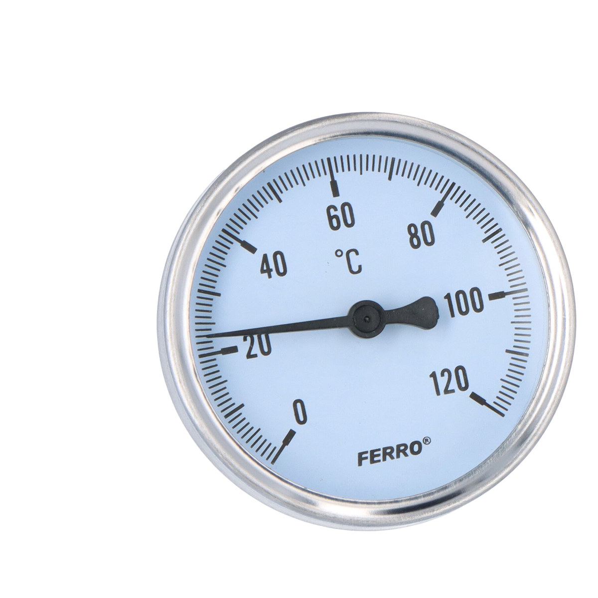 Thermometer 63 Mm 1/2 Zoll Axial 0-120°c