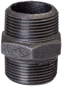 Nippel N8 Nr38 6/4 Schwarz