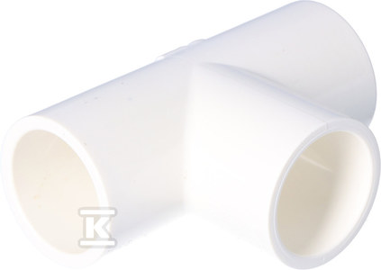 Gleichschenkliges T-stück Kw/kw/kw Pvc 3