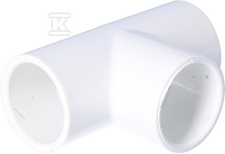 Gleichschenkliges T-stück Kw/kw/kw Pvc 1